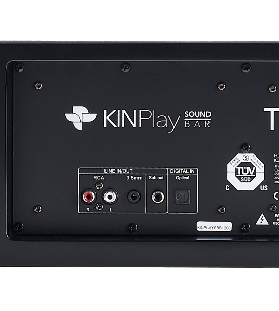 TOTEM  KIN PLAY SOUNDBAR II nero