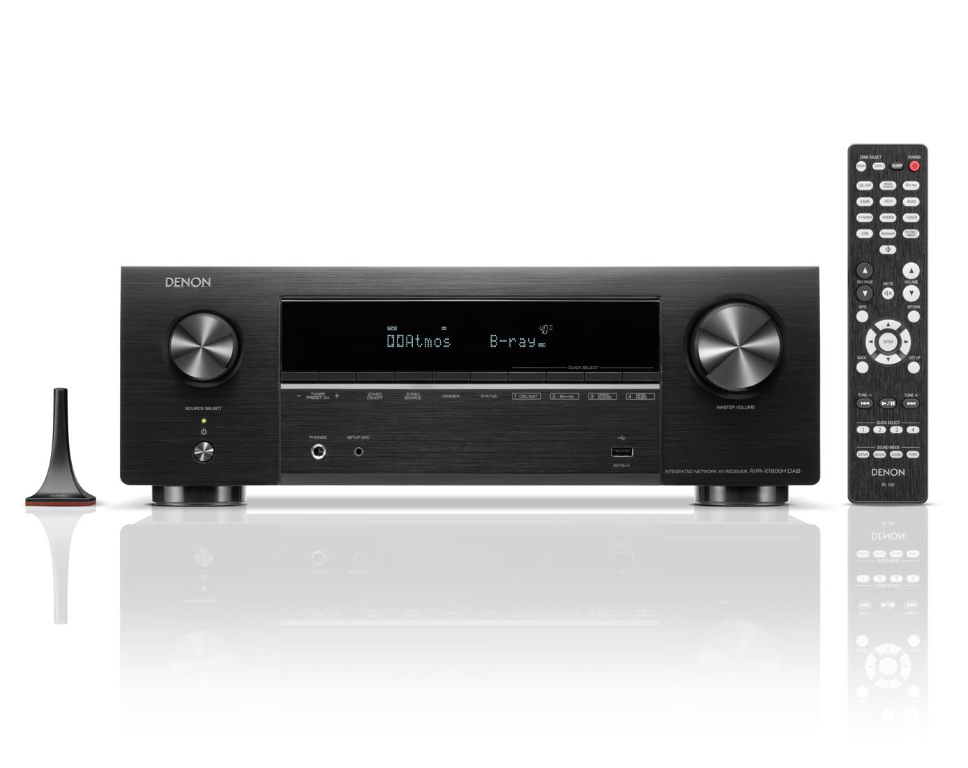DENON AVR X1800H DAB black