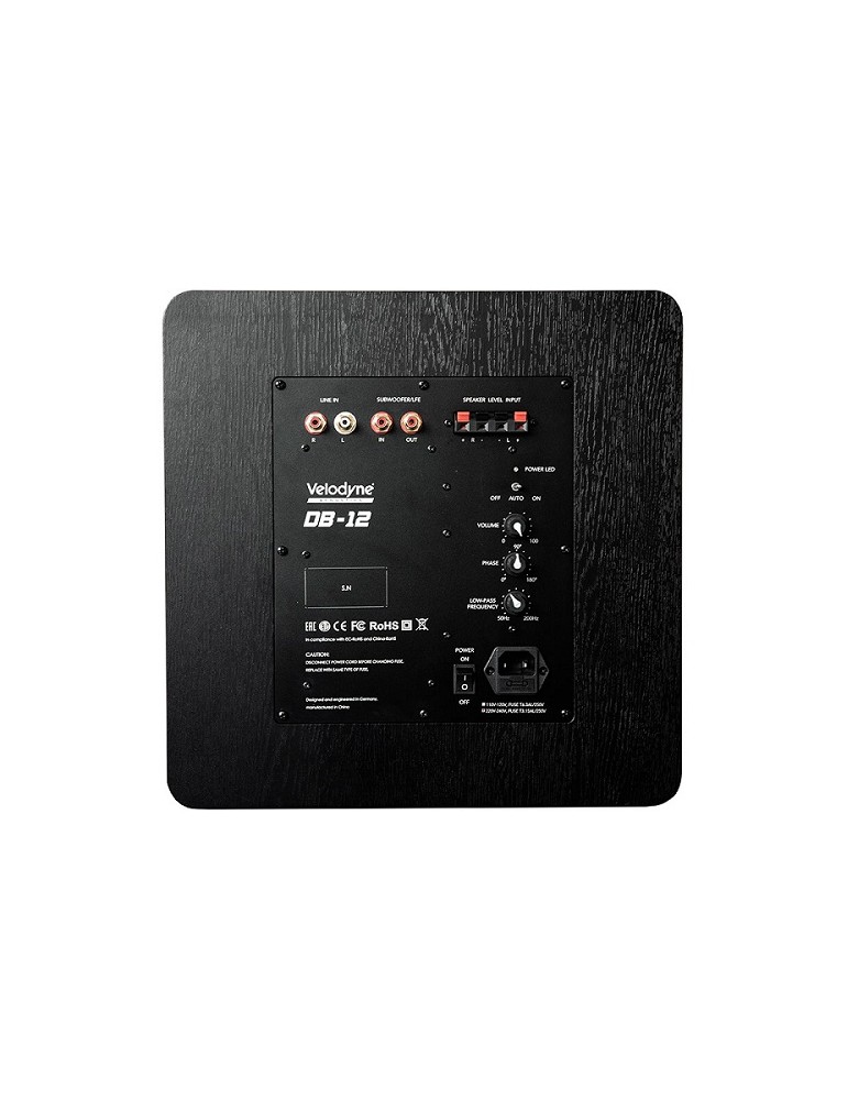 VELODYNE  DEEP BLUE DB-12