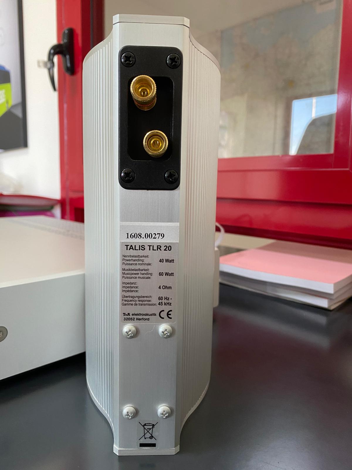 T+A – TALIS TLR 20 (coppia) USATO NON IMBALLO