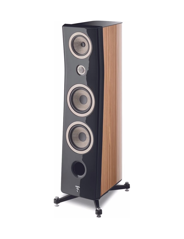 FOCAL  KANTA N° 3 noce hg con frontale nero opaco (coppia)