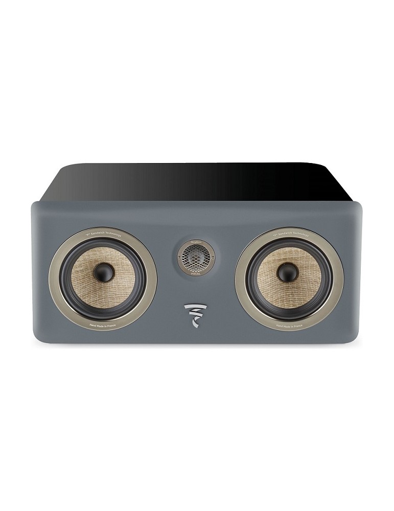 FOCAL  KANTA CENTER noce hg con frontale nero opaco