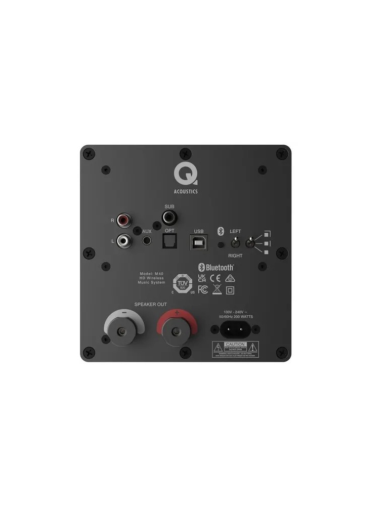 Q ACOUSTICS  QA M40 nero (coppia)