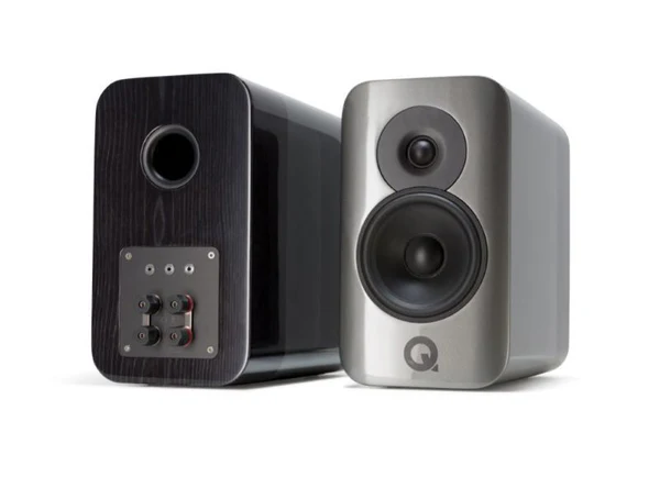Q ACOUSTICS CONCEPT 300 silver high gloss + ebano (coppia)