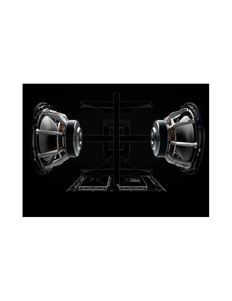 Bowers & Wilkins white satin DB2D SUB – B&W