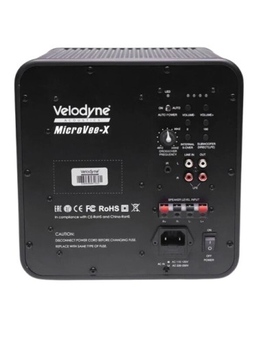 VELODYNE  MICROVEE X nero gloss