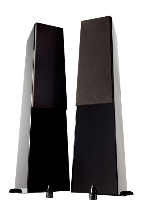 TOTEM  METAL V2 nero (coppia)