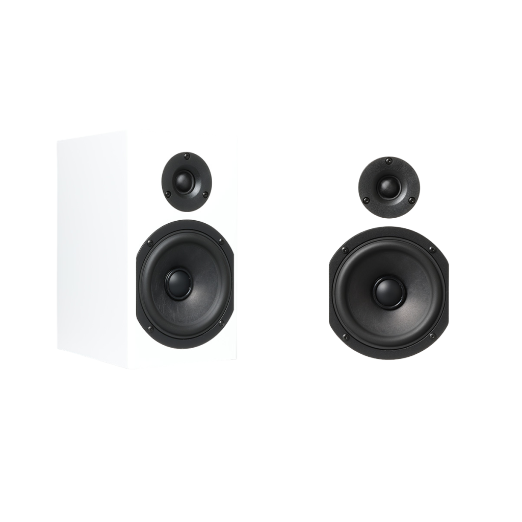 TOTEM LOON MONITOR satin white (coppia)