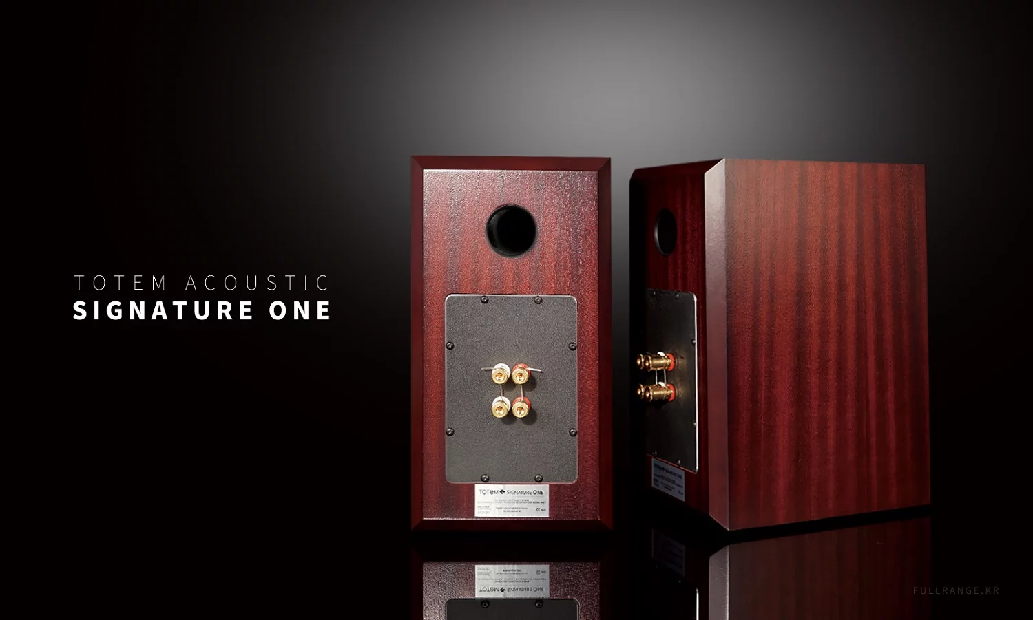 TOTEM  SIGNATURE ONE mogano (coppia)