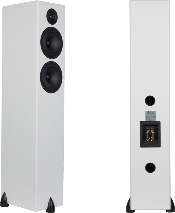 TOTEM  BISON TWIN TOWER bianco satin (coppia)
