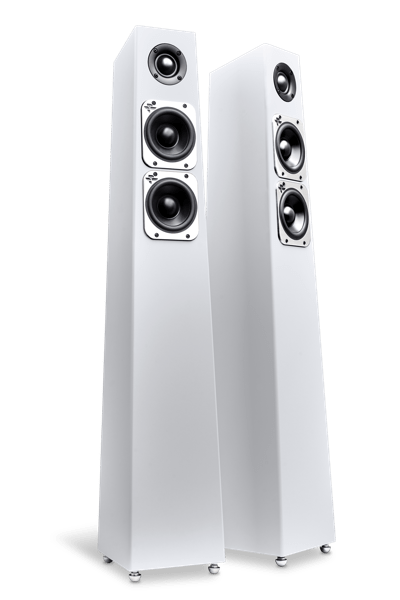 TOTEM  TRIBE TOWER bianco satin (coppia)
