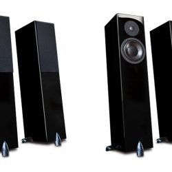 TOTEM  FOREST SIGNATURE nero laccato (coppia)