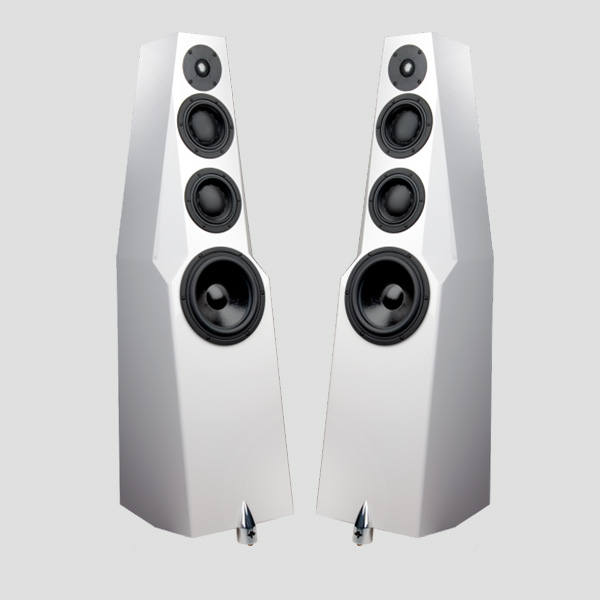 TOTEM  WIND bianco satin (coppia)