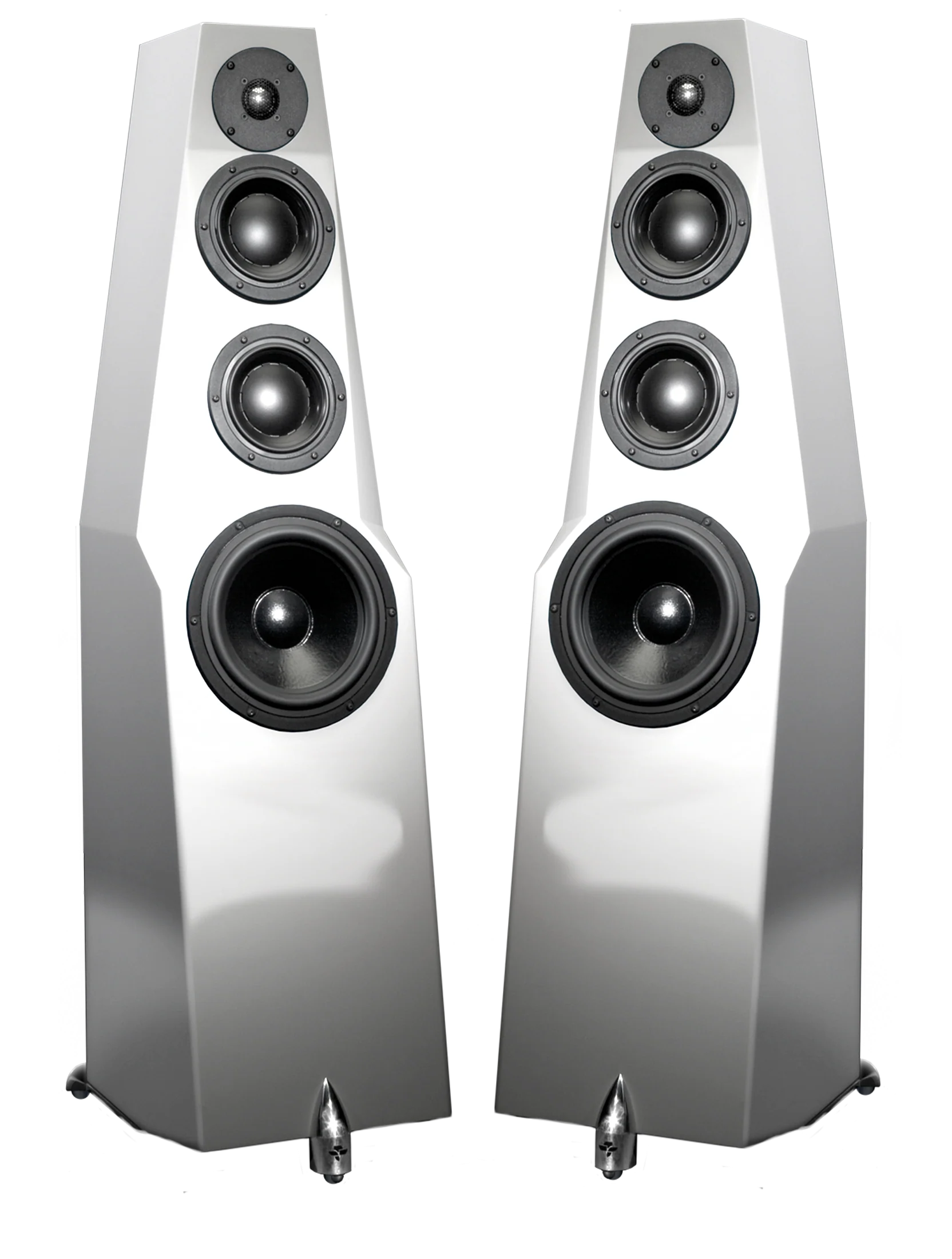 TOTEM WIND DESIGN bianco laccato (coppia)