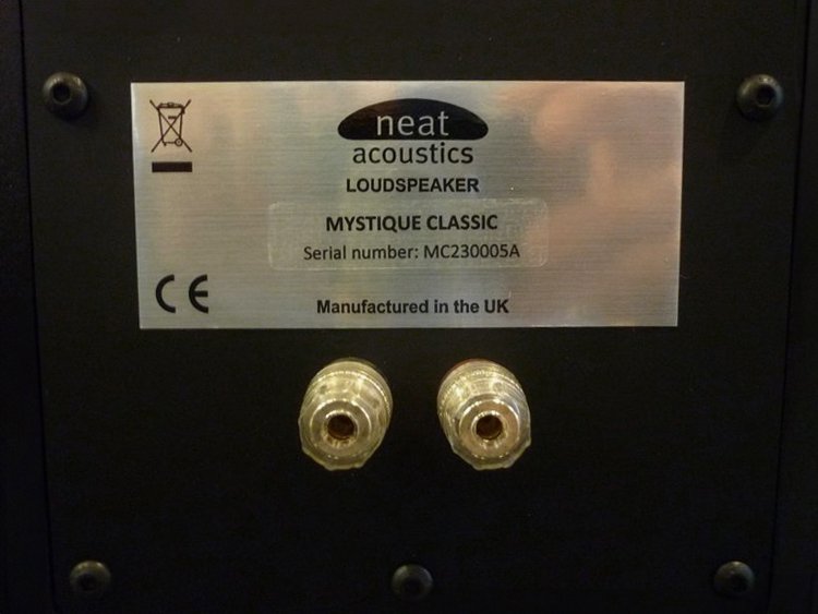 NEAT ACOUSTIC MYSTIQUE CLASSIC nero (coppia)