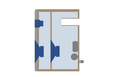 NEAT ACOUSTICS  MINISTRA quercia naturale (coppia)