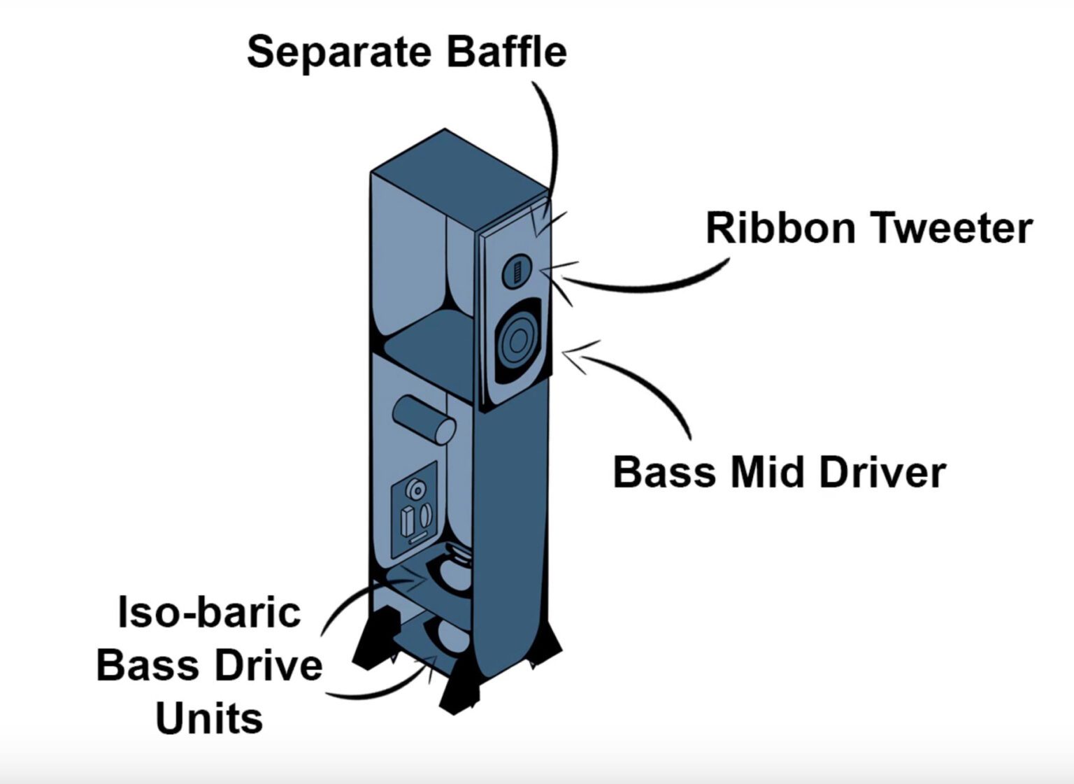 NEAT ACOUSTICS  ORKESTRA quercia nera (coppia)